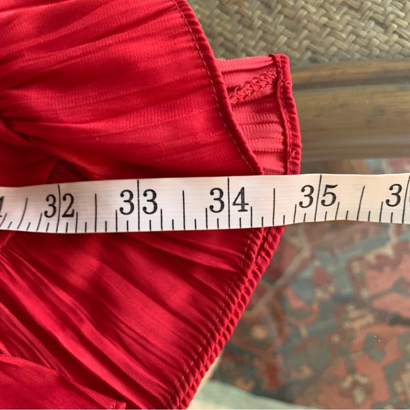 Anthropologie Red Mini Dress NWT - Picture 14 of 15